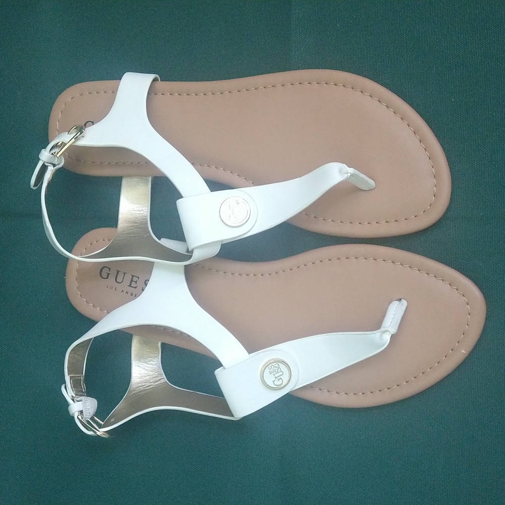 Guess sandals is size 8